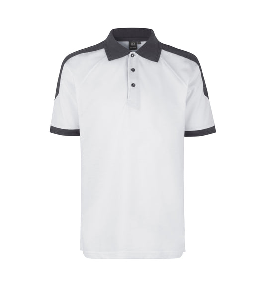 PRO Wear poloshirt | kontrast - Hvid