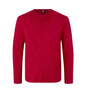 Interlock T-shirt | l/æ - Rød