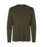Interlock T-shirt | l/æ - Oliven