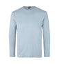 Interlock T-shirt | l/æ - Lys blå