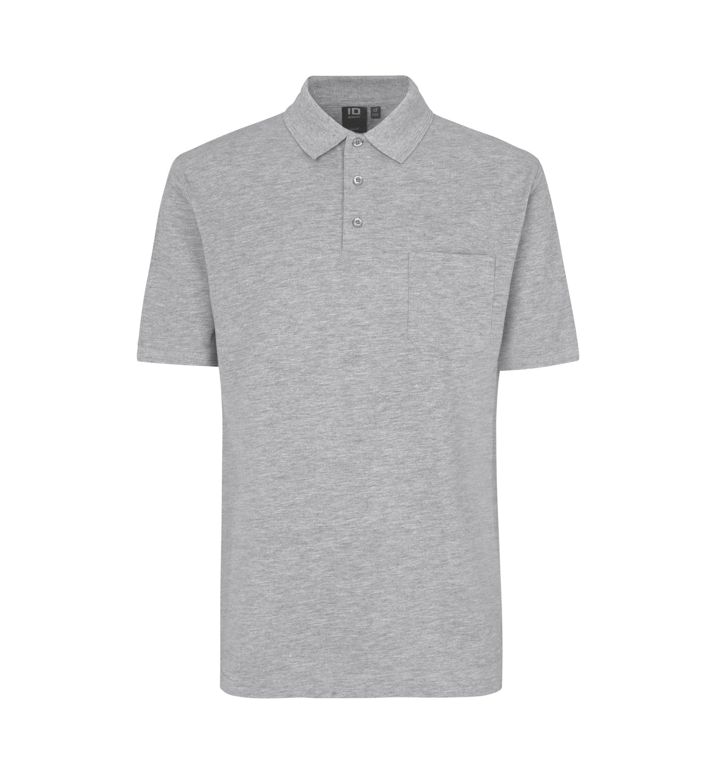 Poloshirt klassisk - Grå melange