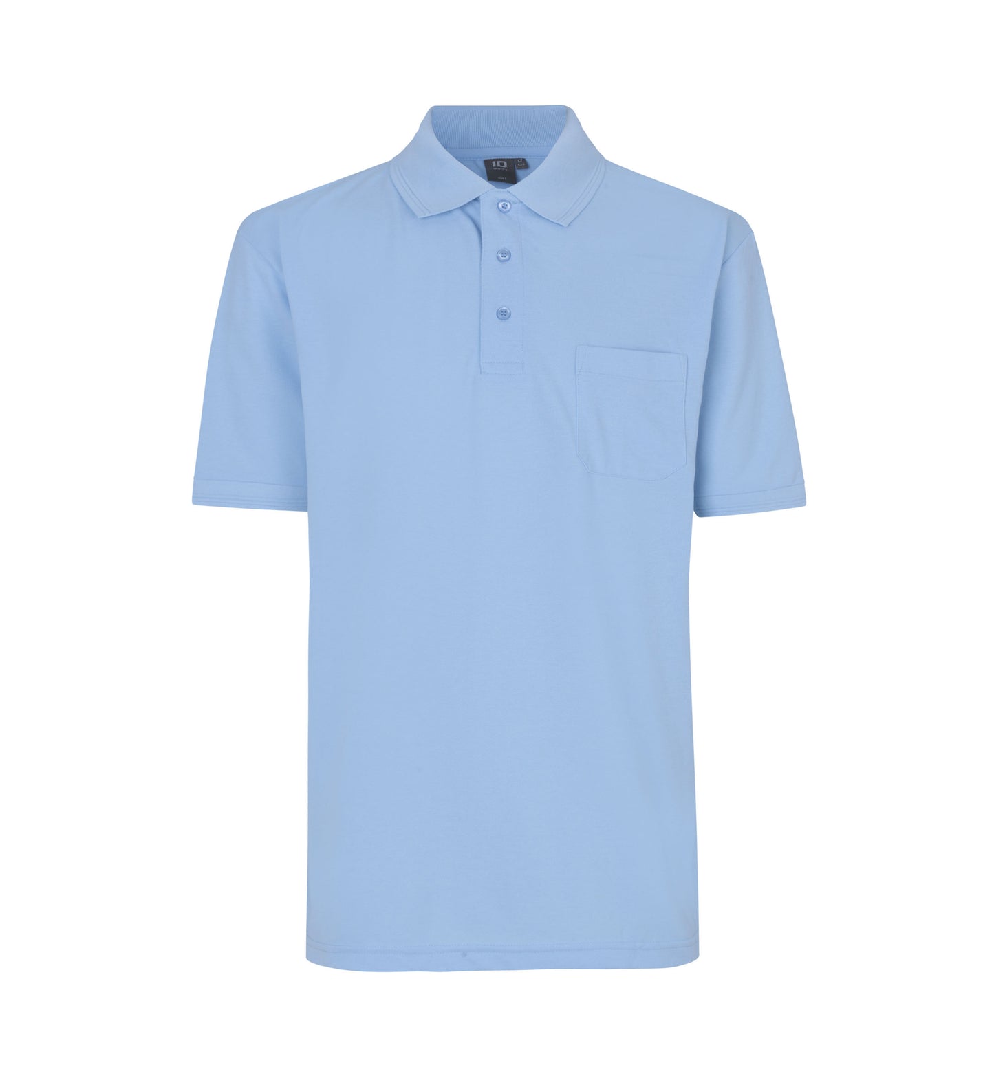 Poloshirt klassisk - Lys blå