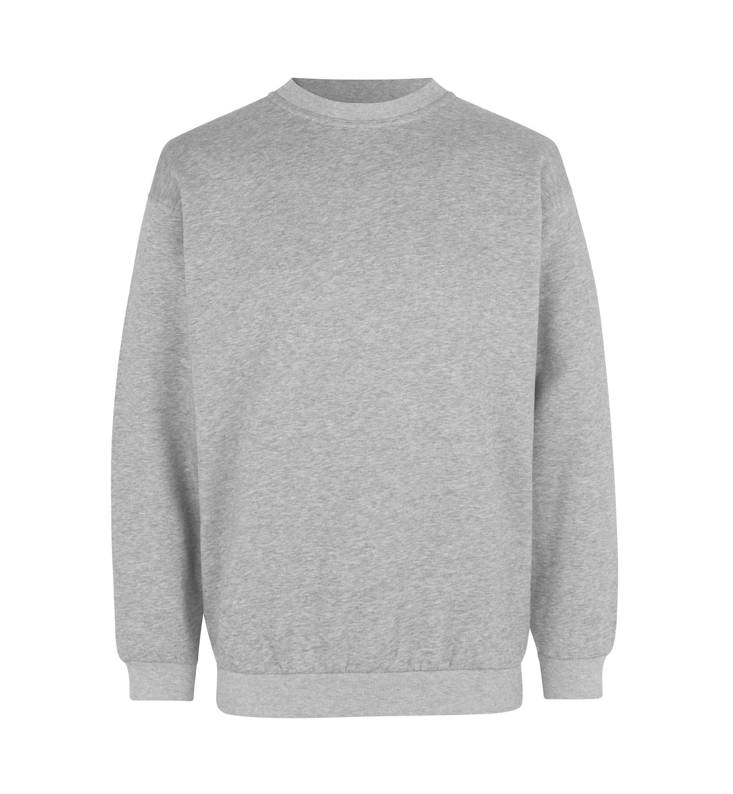 Sweatshirt | klassisk - Grå melange