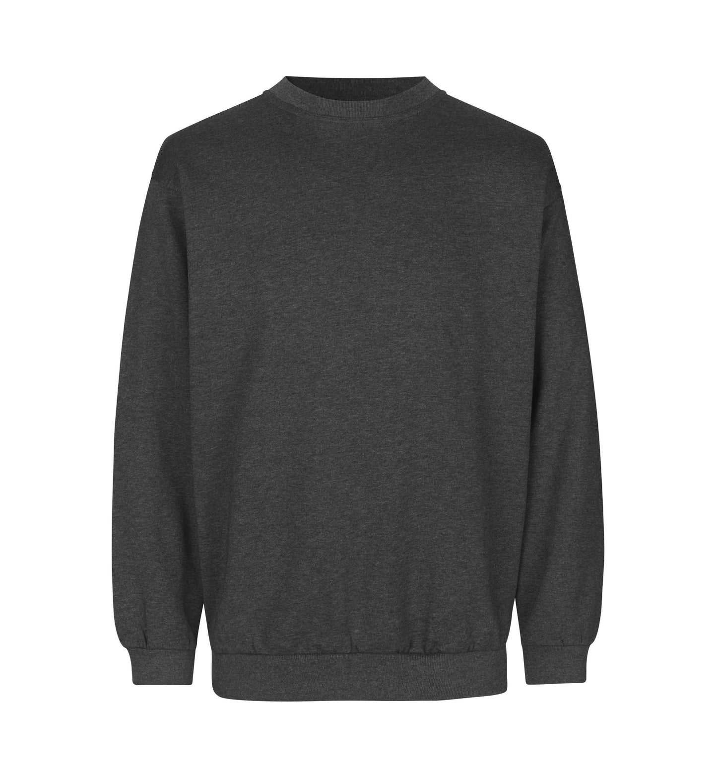 Sweatshirt | klassisk - Grafit melange