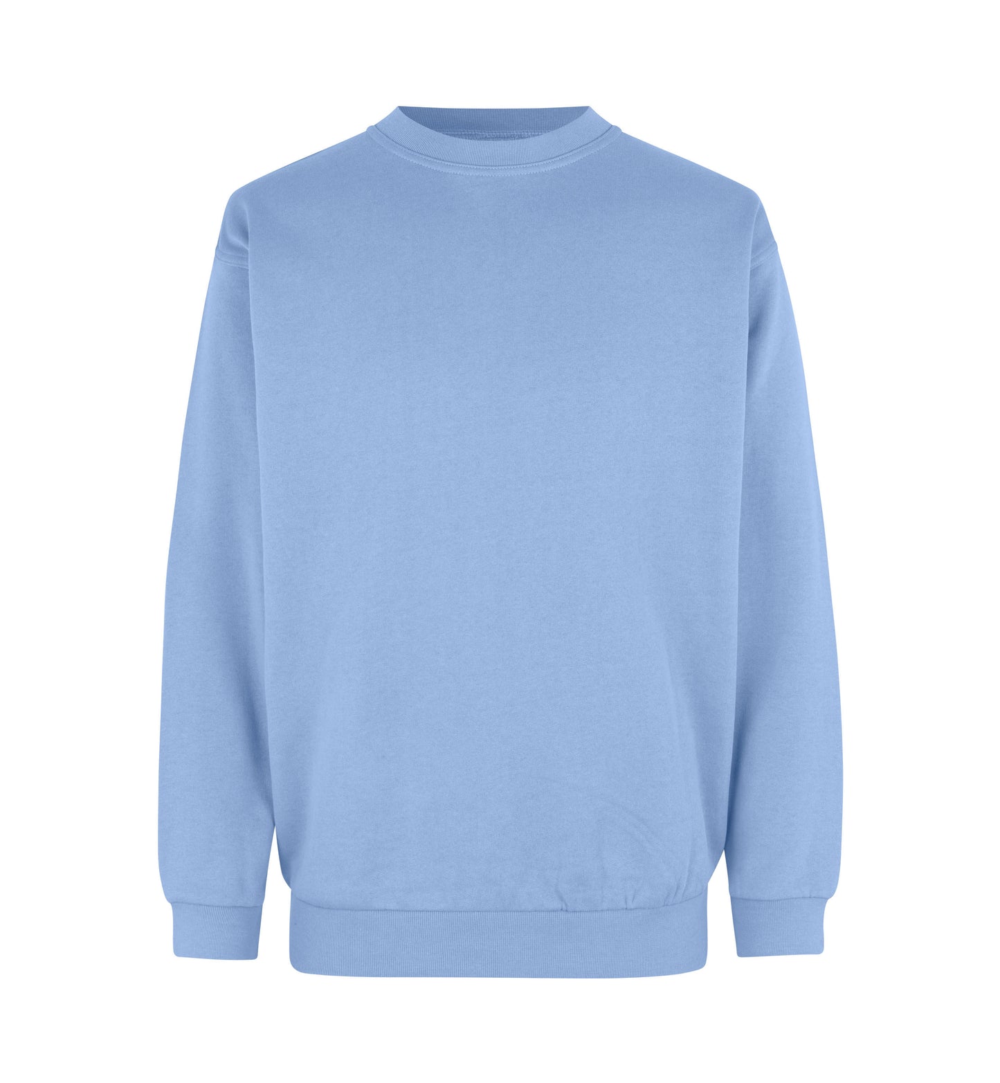 Sweatshirt | klassisk - Lys blå