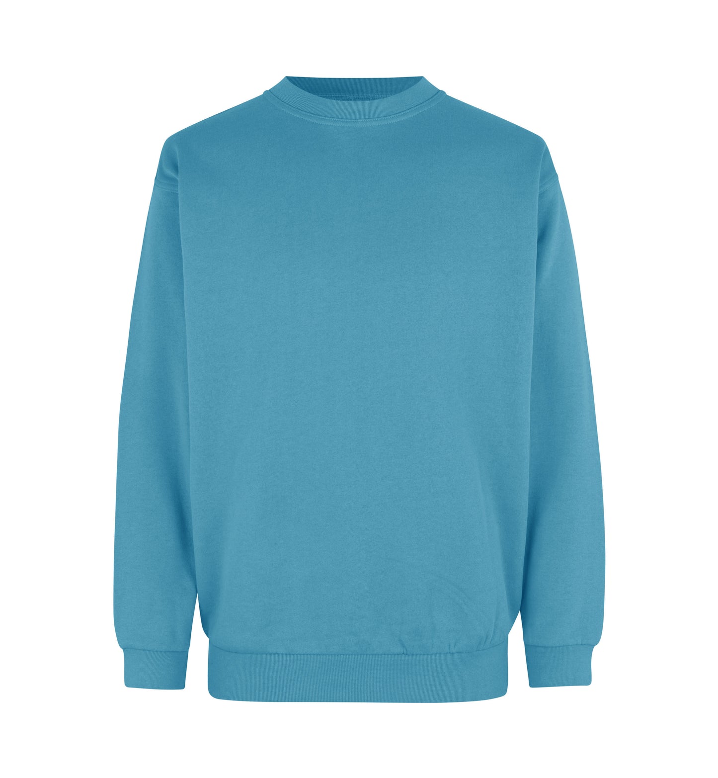 Sweatshirt | klassisk - Turkis