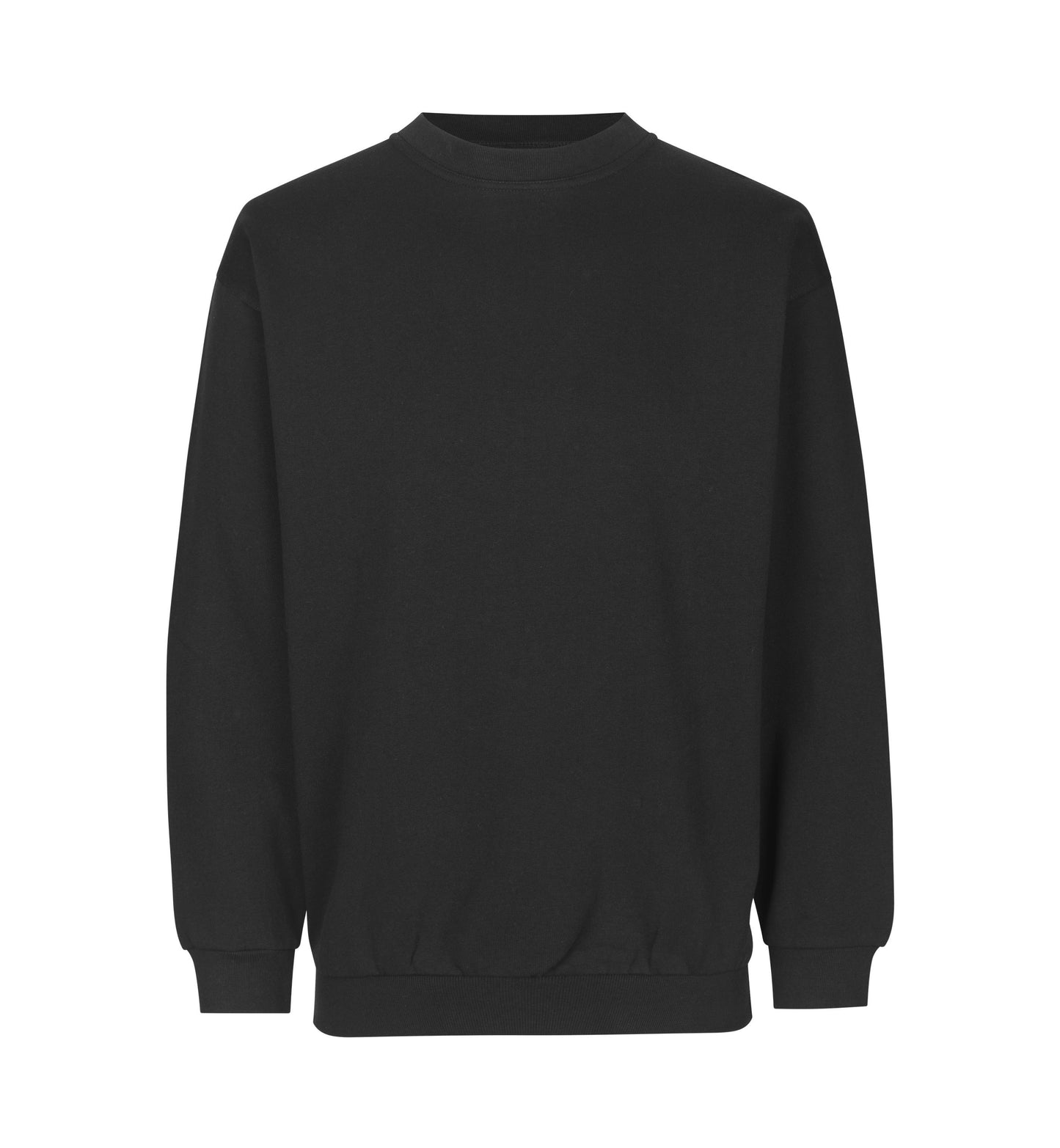 Sweatshirt | klassisk - Sort