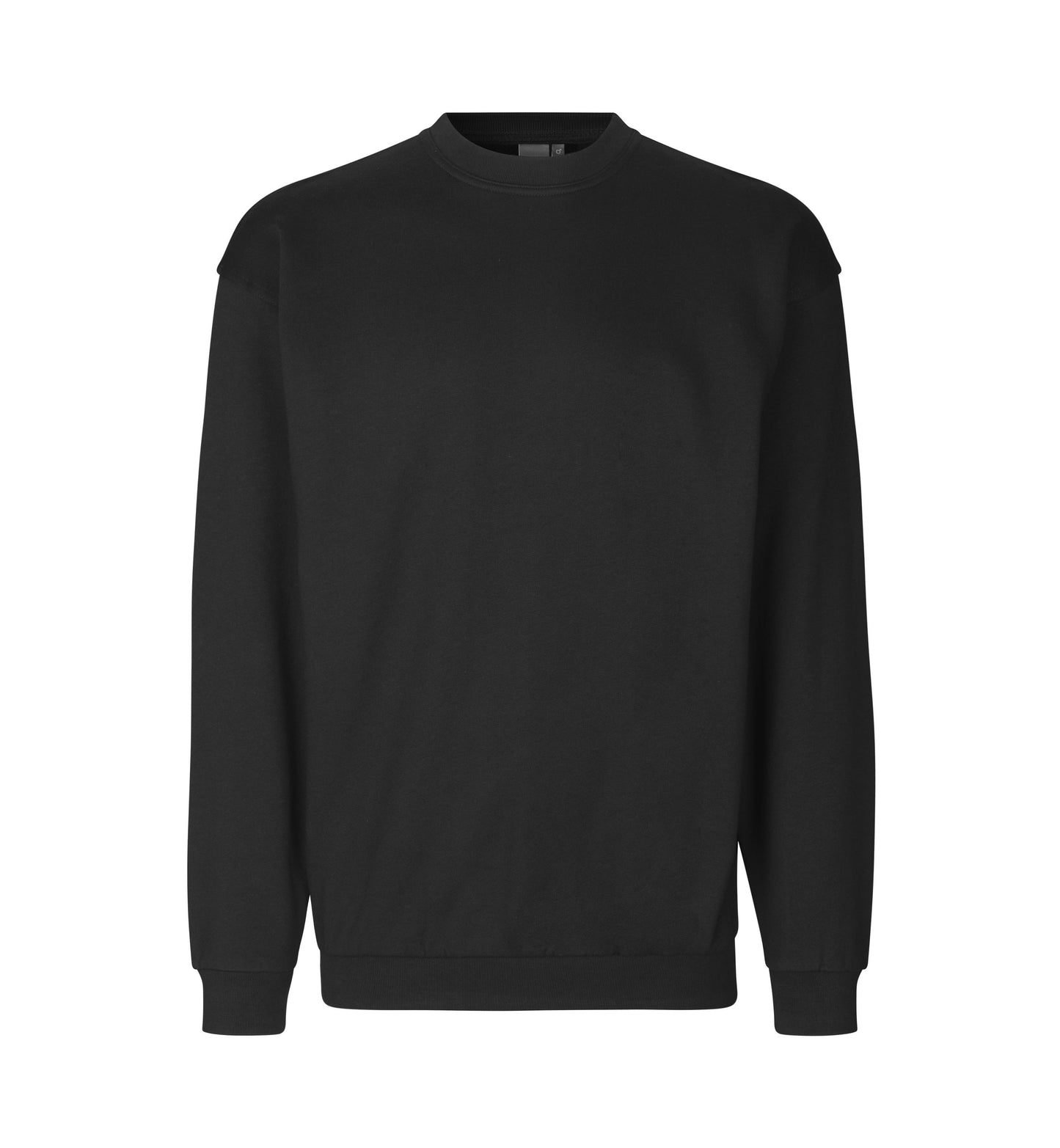 Klassisk sweatshirt | bomuld - Sort