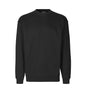 Klassisk sweatshirt | bomuld - Sort