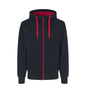 Sweat cardigan | bonded - Navy