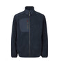 Bonded fleecejakke - Navy