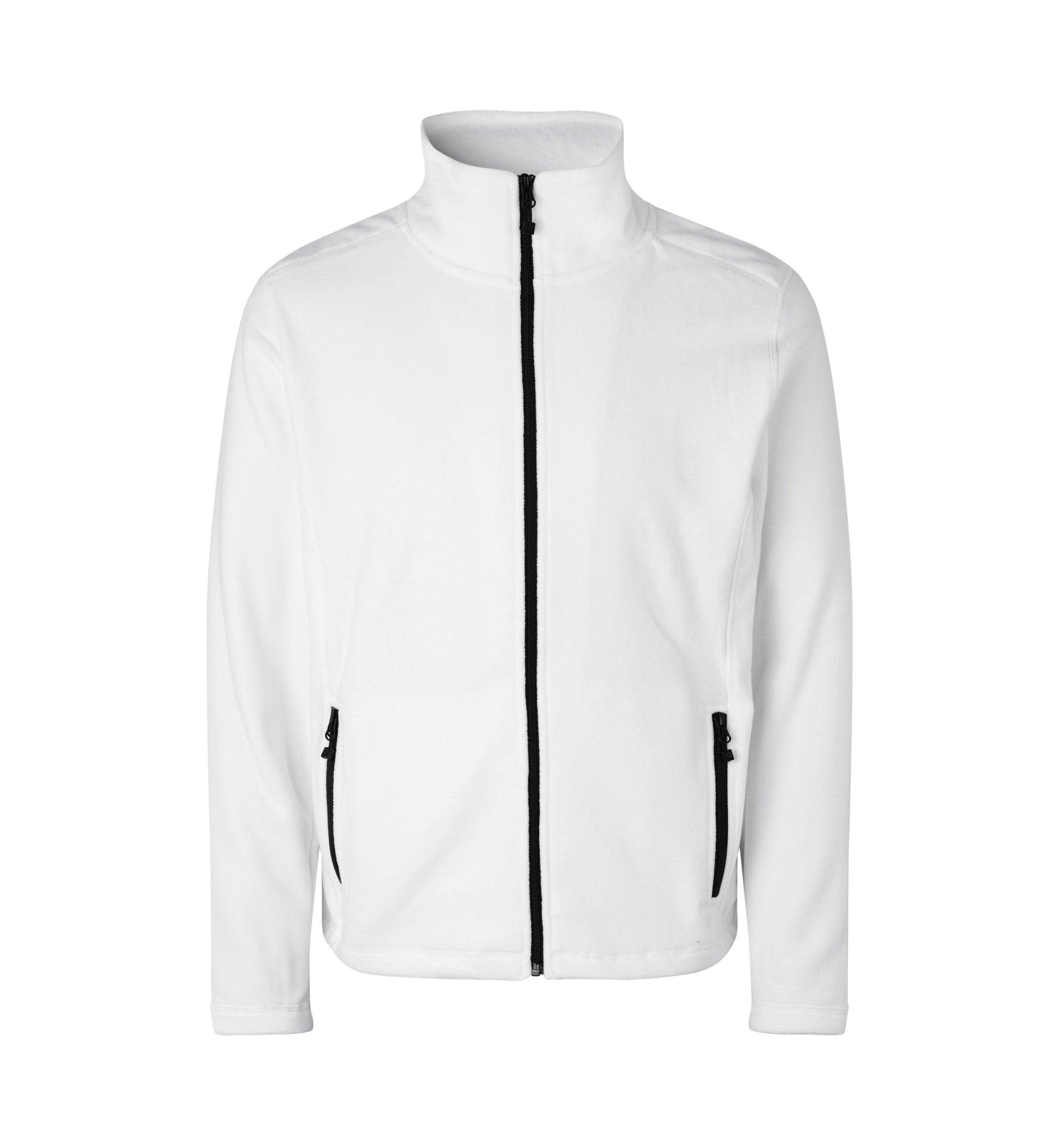 Cardigan | mikrofleece - Hvid