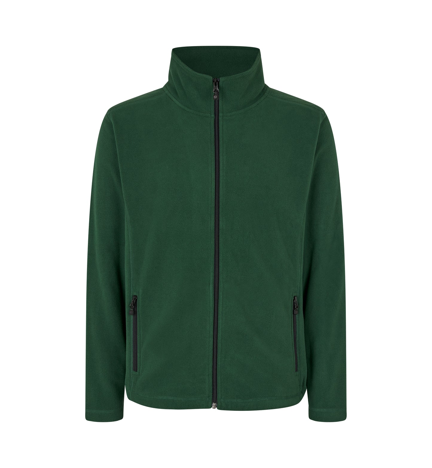 Cardigan | mikrofleece - Flaskegrøn