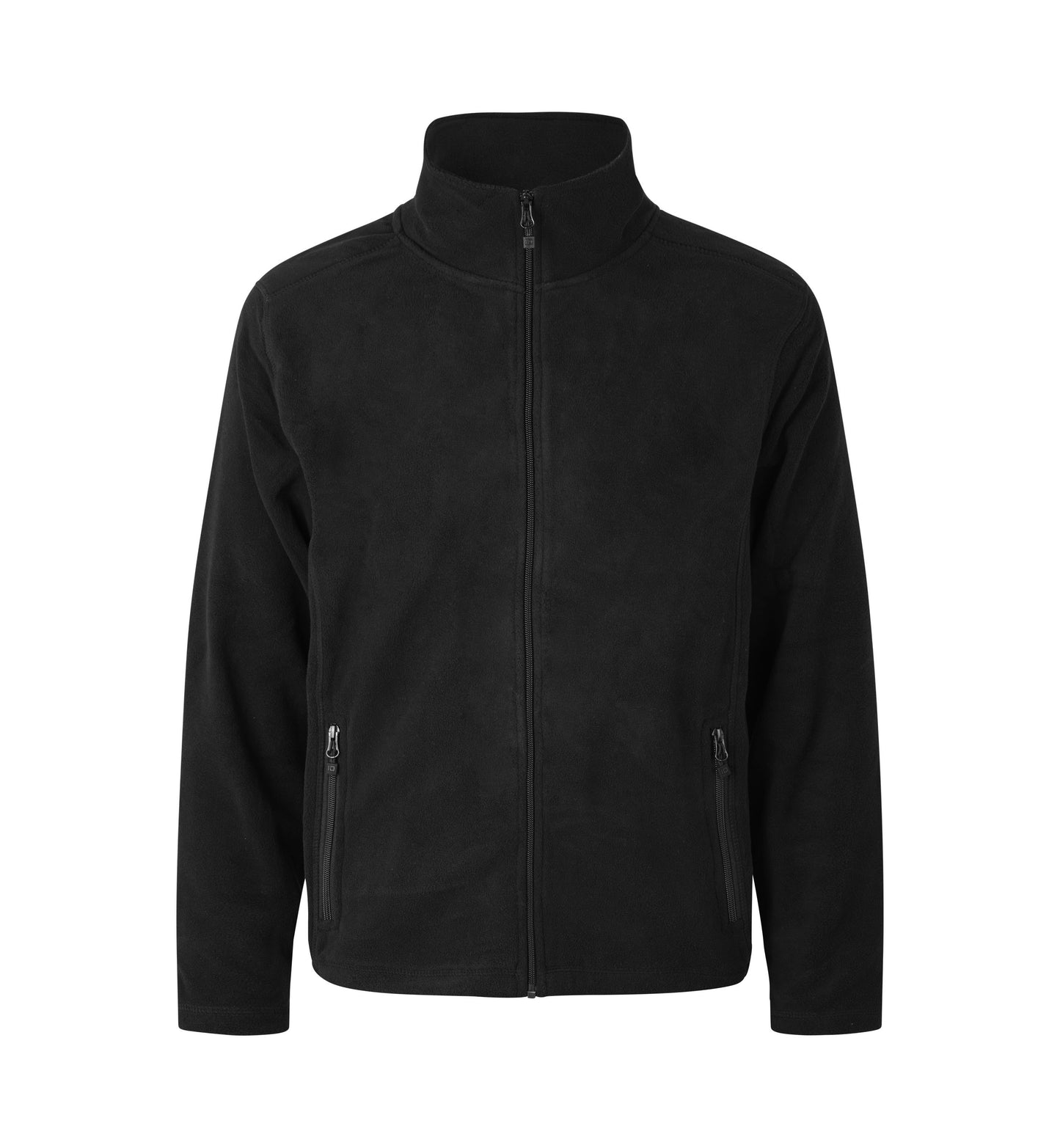Cardigan | mikrofleece - Sort