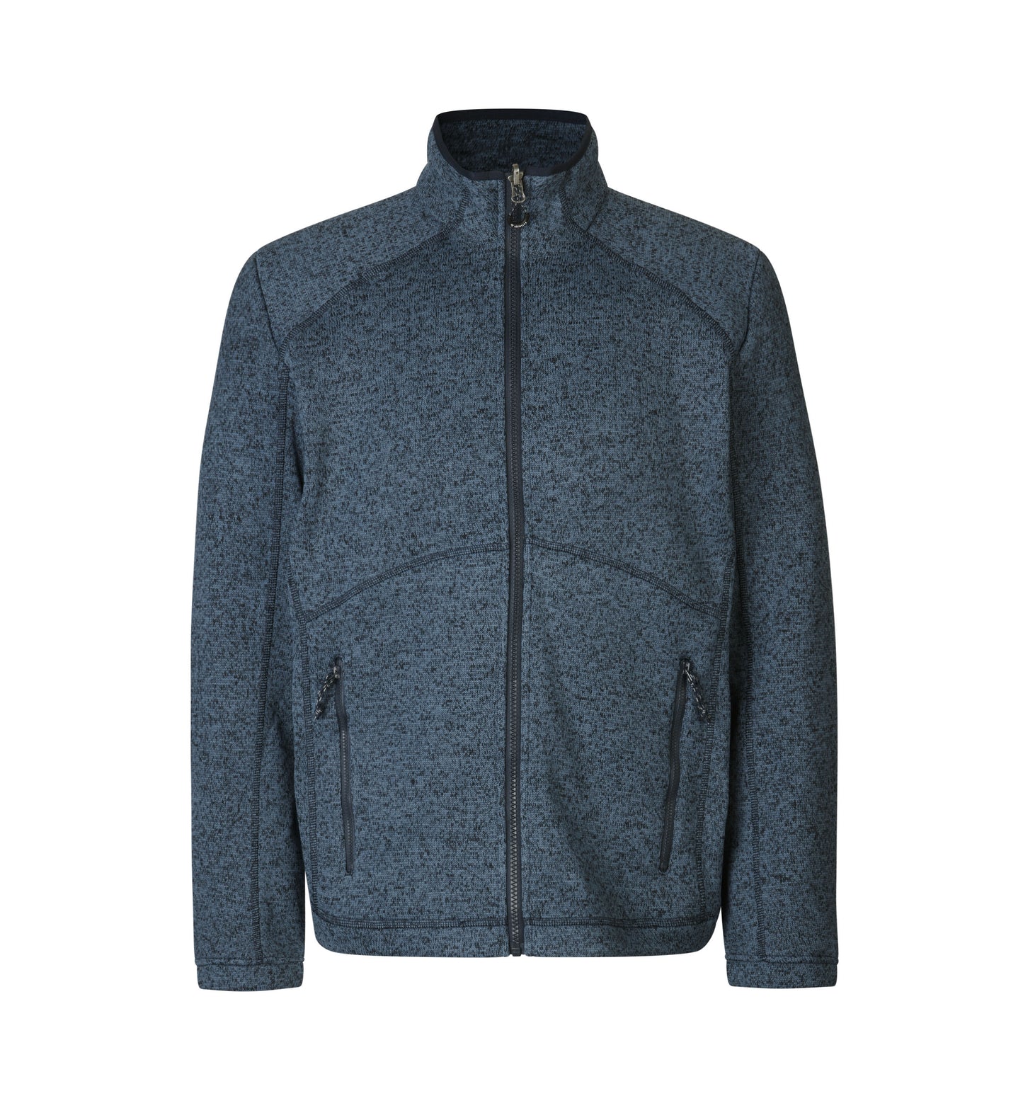 Zip-n-Mix fleece | melange - Navy melange